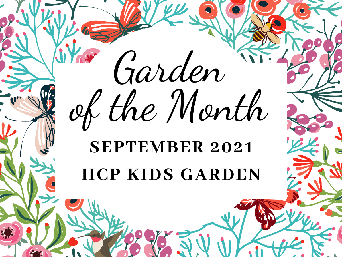 Garden of the Month September 2021 Blog Header HCP Kids Garden